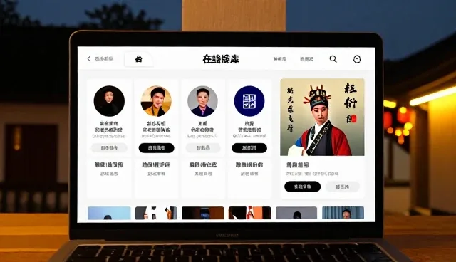 摄影网站设计：粤剧课程在线观演平台的视觉呈现策略
